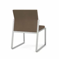Lesro Gansett Armless Guest Chair In Silver/Adler Gray Flannel/Castillo Metal 36 Lesro Gansett Armless Guest Chair In Silver/Adler Gray Flannel/Castillo Metal -CYMAX Sales 2473066 2 L 7