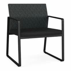 Lesro Gansett Oversize Guest Chair In Black/Adler Nocturnal/Castillo Black -CYMAX Sales 2473081 L 1