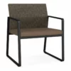 Lesro Gansett Polyurethane Oversize Guest Chair In Black/Castillo Black -CYMAX Sales 2473082 L 4