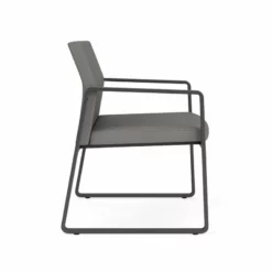 Lesro Gansett Oversize Guest Chair In Charcoal/Adler Nocturnal/Castillo Black -CYMAX Sales 2473097 1 L 4