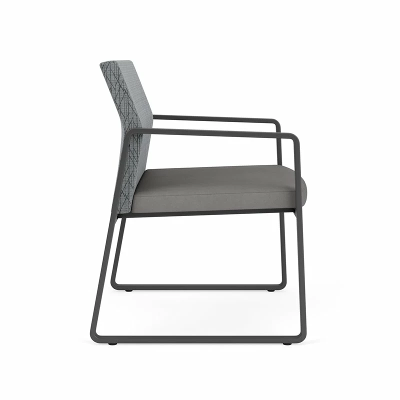 Lesro Gansett Fabric Oversize Guest Chair In Charcoal/Adler Midnight Sky 13 Lesro Gansett Fabric Oversize Guest Chair In Charcoal/Adler Midnight Sky - Image 11