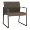 Lesro Gansett Modern Fabric Oversize Guest Chair In Charcoal/Open House Black -CYMAX Sales 2473102 L 1