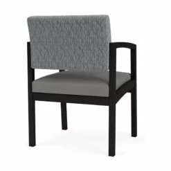 Lesro Lenox Steel Fabric Guest Chair In Black/Adler Peppercorn/Castillo Quarry -CYMAX Sales 2473180 2 L 10