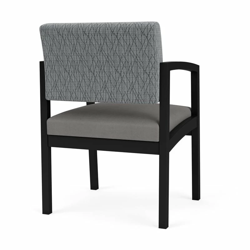 Lesro Lenox Steel Modern Fabric Guest Chair In Black/Open House Asteroid 14 Lesro Lenox Steel Modern Fabric Guest Chair In Black/Open House Asteroid - Image 12