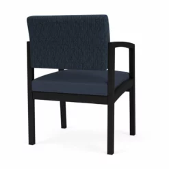 Lesro Lenox Steel Fabric Guest Chair In Black/Adler Peppercorn/Castillo Quarry -CYMAX Sales 2473181 2 L 10