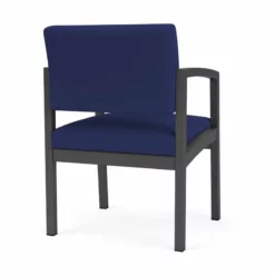 Lesro Lenox Steel Modern Fabric Guest Chair In Charcoal/Open House Cobalt 39 Lesro Lenox Steel Modern Fabric Guest Chair In Charcoal/Open House Cobalt -CYMAX Sales 2473210 2 L 2