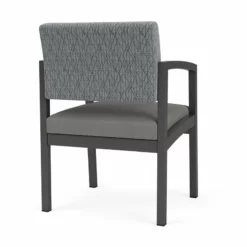 Lesro Lenox Steel Modern Polyurethane Guest Chair In Charcoal/Castillo Batik 33 Lesro Lenox Steel Modern Polyurethane Guest Chair In Charcoal/Castillo Batik -CYMAX Sales 2473212 2 L