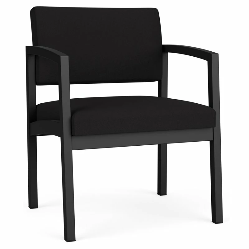 Lesro Lenox Steel Fabric Oversize Guest Chair In Black/Adler Midnight Sky 21 Lesro Lenox Steel Fabric Oversize Guest Chair In Black/Adler Midnight Sky - Image 19