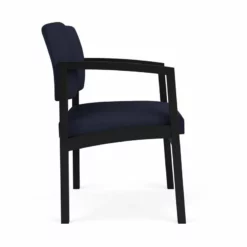 Lesro Lenox Steel Polyurethane Oversize Guest Chair In Black/Castillo Quarry -CYMAX Sales 2473219 1 L 1