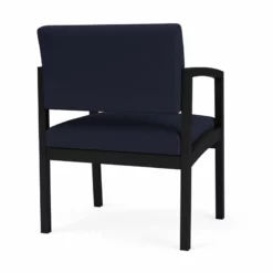 Lesro Lenox Steel Polyurethane Oversize Guest Chair In Black/Castillo Quarry -CYMAX Sales 2473219 2 L 1