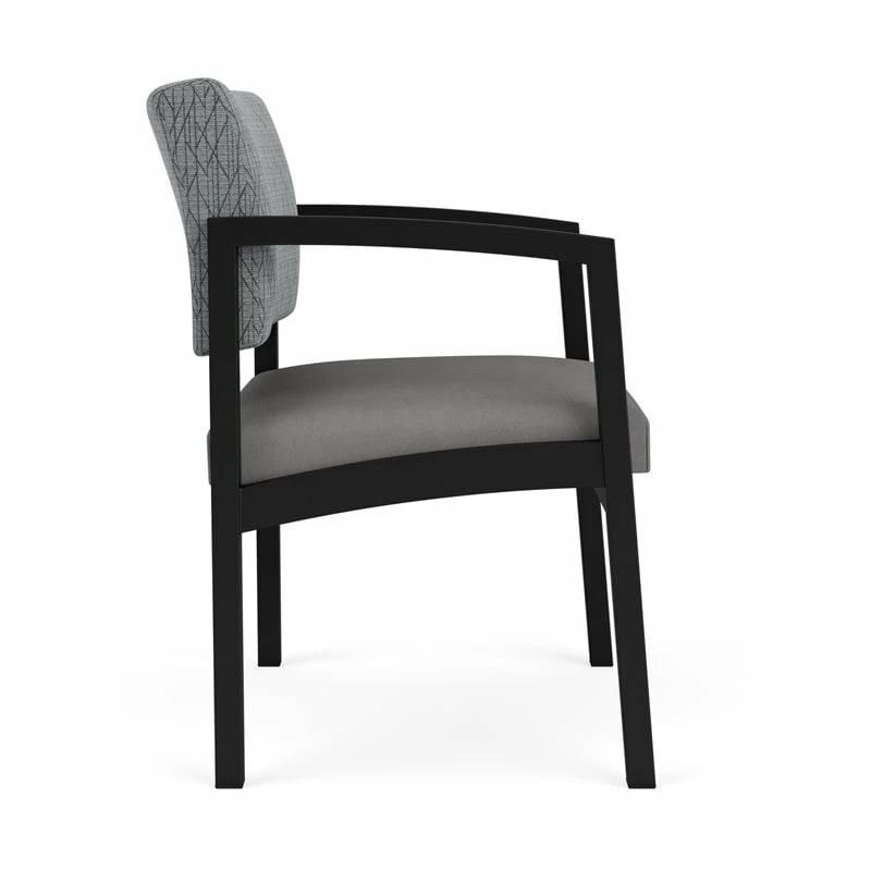 Lesro Lenox Steel Polyurethane Oversize Guest Chair In Black/Castillo Black 13 Lesro Lenox Steel Polyurethane Oversize Guest Chair In Black/Castillo Black - Image 11