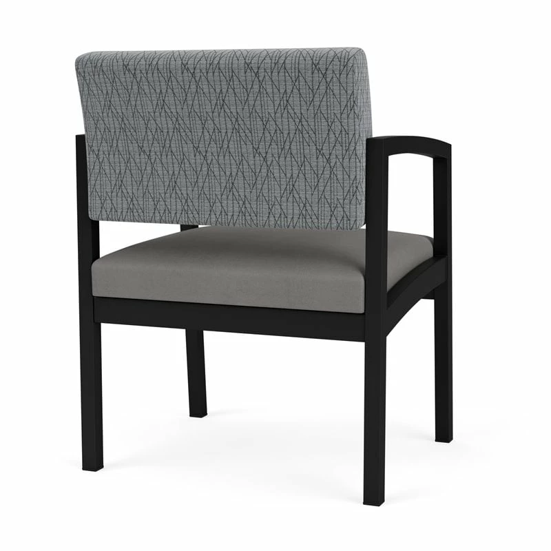 Lesro Lenox Steel Polyurethane Oversize Guest Chair In Black/Castillo Black 14 Lesro Lenox Steel Polyurethane Oversize Guest Chair In Black/Castillo Black - Image 12
