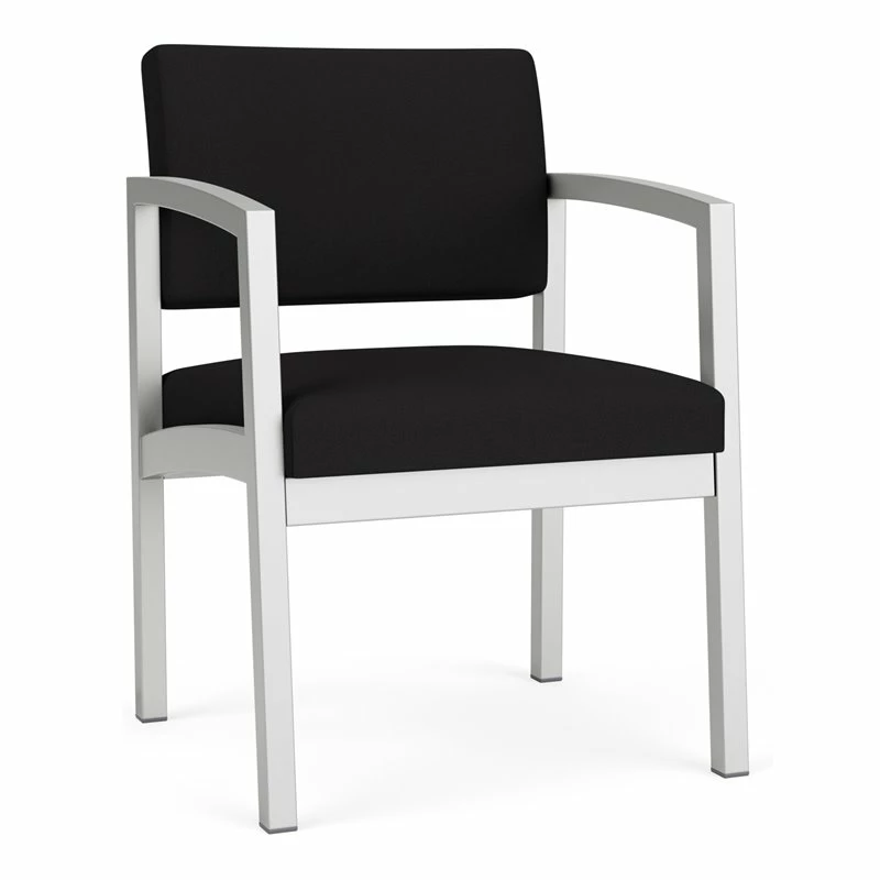 Lesro Lenox Steel Modern Fabric Guest Chair In Silver/Adler Midnight Sky 21 Lesro Lenox Steel Modern Fabric Guest Chair In Silver/Adler Midnight Sky - Image 19