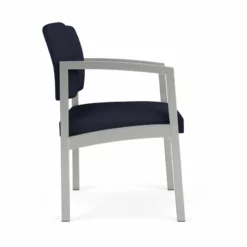 Lesro Lenox Steel Modern Fabric Guest Chair In Silver/Adler Midnight Sky 35 Lesro Lenox Steel Modern Fabric Guest Chair In Silver/Adler Midnight Sky -CYMAX Sales 2473243 1 L