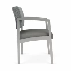 Lesro Lenox Steel Fabric Oversize Guest Chair In Silver/Open House Cobalt 32 Lesro Lenox Steel Fabric Oversize Guest Chair In Silver/Open House Cobalt -CYMAX Sales 2473284 1 L 4