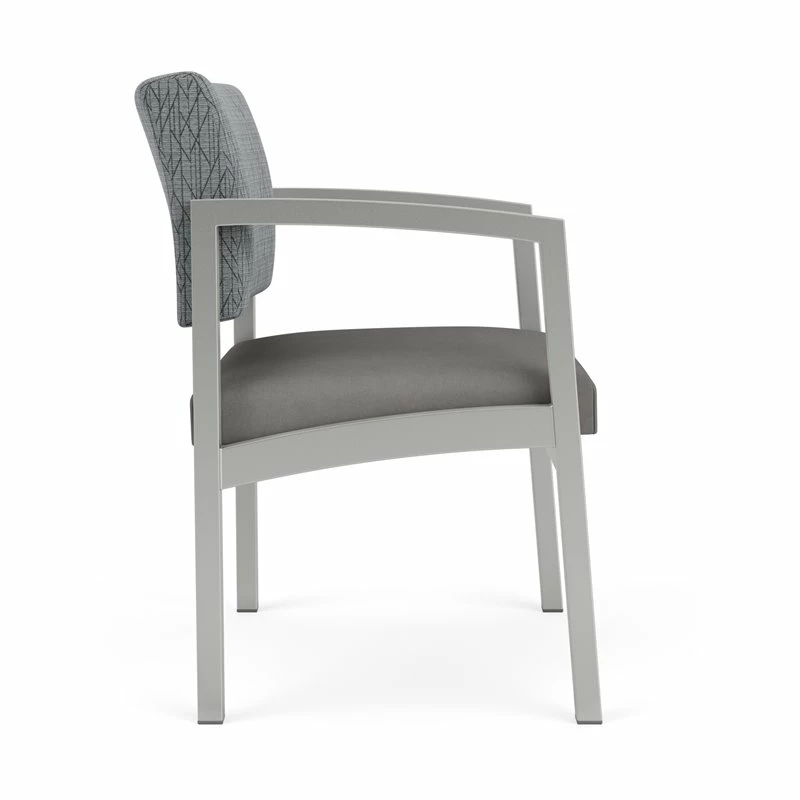 Lesro Lenox Steel Fabric Oversize Guest Chair In Silver/Adler Gray Flannel 13 Lesro Lenox Steel Fabric Oversize Guest Chair In Silver/Adler Gray Flannel - Image 11
