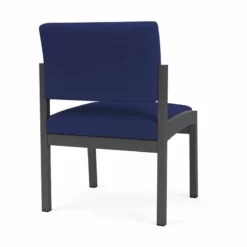 Lesro Lenox Steel Fabric Armless Guest Chair In Charcoal/Adler Midnight Sky -CYMAX Sales 2473306 2 L 10