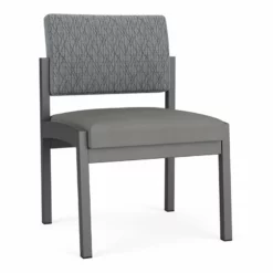 Lesro Lenox Steel Polyurethane Armless Guest Chair In Charcoal/Castillo Metal 31 Lesro Lenox Steel Polyurethane Armless Guest Chair In Charcoal/Castillo Metal -CYMAX Sales 2473308 L
