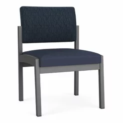 Lesro Lenox Steel Guest Chair In Charcoal/Castillo Metal/Adler Gray Flannel -CYMAX Sales 2473309 L 9