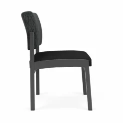Lesro Lenox Steel Polyurethane Armless Guest Chair In Charcoal/Castillo Metal 26 Lesro Lenox Steel Polyurethane Armless Guest Chair In Charcoal/Castillo Metal -CYMAX Sales 2473310 1 L