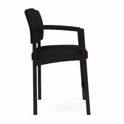 Lesro Lenox Steel Modern Fabric Hip Chair In Black/Open House Navy -CYMAX Sales 2473353 1 L 1