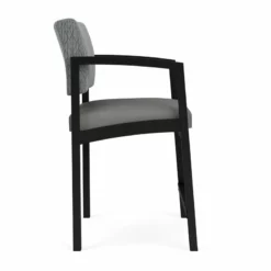 Lesro Lenox Steel Modern Fabric Hip Chair In Black/Adler Nocturnal -CYMAX Sales 2473356 1 L