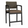 Lesro Lenox Steel Modern Fabric Hip Chair In Black/Adler Nocturnal -CYMAX Sales 2473359 L