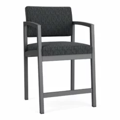 Lesro Lenox Steel Modern Fabric Hip Chair In Charcoal/Adler Midnight Sky 37 Lesro Lenox Steel Modern Fabric Hip Chair In Charcoal/Adler Midnight Sky -CYMAX Sales 2473370 L 1