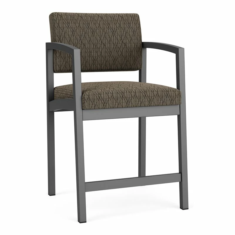 Lesro Lenox Steel Fabric Hip Chair In Charcoal/Adler Gray Flannel/Castillo Metal 15 Lesro Lenox Steel Fabric Hip Chair In Charcoal/Adler Gray Flannel/Castillo Metal - Image 13