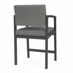 Lesro Lenox Steel Fabric Hip Chair In Charcoal/Adler Gray Flannel/Castillo Metal 27 Lesro Lenox Steel Fabric Hip Chair In Charcoal/Adler Gray Flannel/Castillo Metal -CYMAX Sales 2473374 2 L