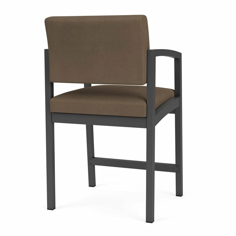 Lesro Lenox Steel Modern Fabric Hip Chair In Charcoal/Adler Midnight Sky 5 Lesro Lenox Steel Modern Fabric Hip Chair In Charcoal/Adler Midnight Sky - Image 3