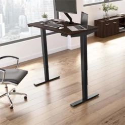 Move 40 Series 48W X 24D Height Adjustable Standing Desk - Engineered Wood 36 Move 40 Series 48W X 24D Height Adjustable Standing Desk - Engineered Wood -CYMAX Sales 2474546 10 L
