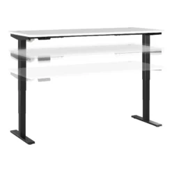 Move 40 Series 72W X 30D Height Adjustable Standing Desk - Engineered Wood