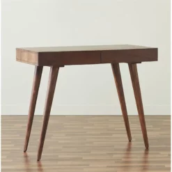 Mod-Arte Pratt Modern Kiln-dried Hard Wood Office Desk In Natural 38 Mod-Arte Pratt Modern Kiln-dried Hard Wood Office Desk In Natural -CYMAX Sales 2474896 5 L