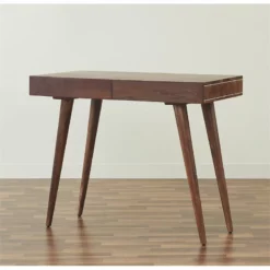 Mod-Arte Pratt Modern Kiln-dried Hard Wood Office Desk In Natural 24 Mod-Arte Pratt Modern Kiln-dried Hard Wood Office Desk In Natural -CYMAX Sales 2474896 7 L