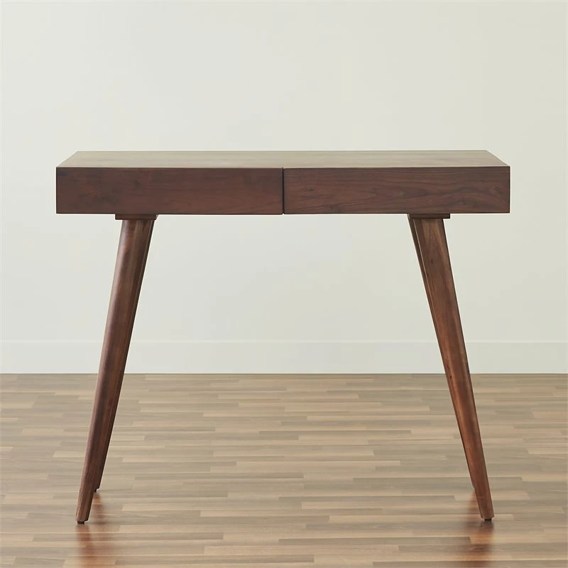 Mod-Arte Pratt Modern Kiln-dried Hard Wood Office Desk In Natural 6 Mod-Arte Pratt Modern Kiln-dried Hard Wood Office Desk In Natural - Image 4