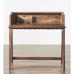 Mod-Arte Origami Modern Hardwood Secretary Desk In Dark Walnut Finish 24 Mod-Arte Origami Modern Hardwood Secretary Desk In Dark Walnut Finish -CYMAX Sales 2474926 10 L