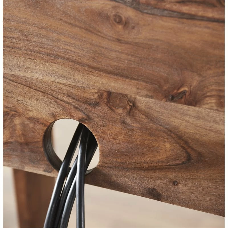 Mod-Arte Origami Modern Hardwood Secretary Desk In Dark Walnut Finish 13 Mod-Arte Origami Modern Hardwood Secretary Desk In Dark Walnut Finish - Image 11