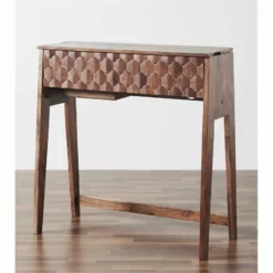 Mod-Arte Origami Modern Hardwood Secretary Desk In Dark Walnut Finish 34 Mod-Arte Origami Modern Hardwood Secretary Desk In Dark Walnut Finish -CYMAX Sales 2474926 3 L