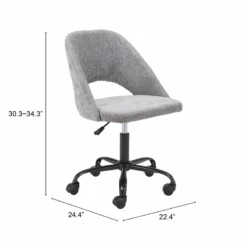 ZUO Treibh Office Chair Olive Green -CYMAX Sales 2476613 08 L