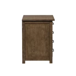 Pemberly Row Modern Wood Lateral File In Brown -CYMAX Sales 2479637 5 L