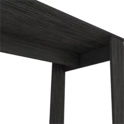 FM Furniture Aurora Modern Wood Computer Office Desk In Smokey Oak Black -CYMAX Sales 2489003 7 L
