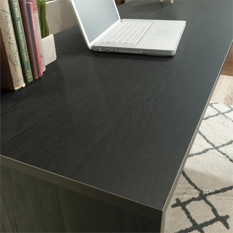 Sauder Acadia Way Engineered Wood L-Shaped Desk In Raven Oak/Timber Oak 17 Sauder Acadia Way Engineered Wood L-Shaped Desk In Raven Oak/Timber Oak - Image 15