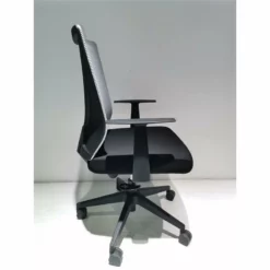 FM Furniture Hobart 41" Adjustable Modern Plastic Office Chair In Black -CYMAX Sales 2499048 3 L