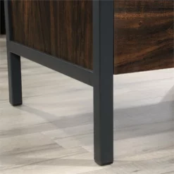 UrbanPro Engineered Wood And Metal L-Shaped Desk In Rich Walnut -CYMAX Sales 2499518 15 L