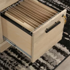 UrbanPro Engineered Wood Executive Desk In Prime Oak -CYMAX Sales 2499537 16 L