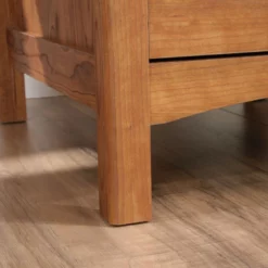 UrbanPro Single Engineered Wood Pedestal Desk In Prairie Cherry Finish -CYMAX Sales 2499568 22 L