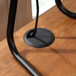 UrbanPro Single Engineered Wood Pedestal Desk In Prairie Cherry Finish -CYMAX Sales 2499568 23 L