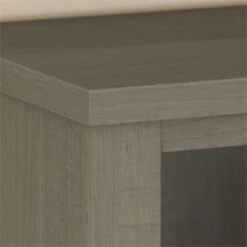 Home Square 2-Piece Set With 60W Office Desk & 5-Shelf Bookcase -CYMAX Sales 2504634 12 L