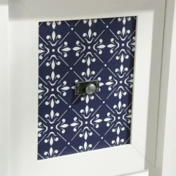 Home Square 2-Piece Set With Writing Desk And 3-Shelf Bookcase In Soft White -CYMAX Sales 2504752 5 L